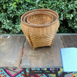 Vintage Nesting Baskets- Set Of 3 -CHAIRISH Shop vintage nesting baskets set of 3 2070