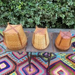 Vintage Nesting Baskets- Set Of 3 -CHAIRISH Shop vintage nesting baskets set of 3 8777