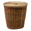 Vintage Oval Wicker Storage Basket With Cover -CHAIRISH Shop vintage oval wicker storage basket with cover 8841