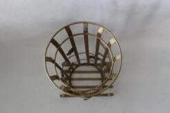 Vintage Painted Mid Century Patio Umbrella Stand Vines Grape Leaves Detail -CHAIRISH Shop vintage painted mid century patio umbrella stand vines grape leaves detail 0404