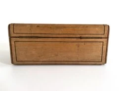 Vintage Painted Wood Box W/ Bird And Floral Motif -CHAIRISH Shop vintage painted wood box w bird and floral motif 8133