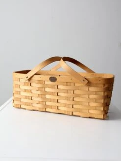 Vintage Peterboro Storage Basket -CHAIRISH Shop vintage peterboro storage basket 4981