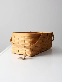 Vintage Peterboro Storage Basket -CHAIRISH Shop vintage peterboro storage basket 5525