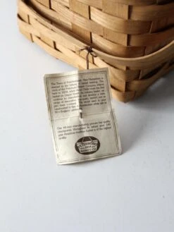 Vintage Peterboro Storage Basket -CHAIRISH Shop vintage peterboro storage basket 7450