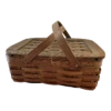 Vintage Peterboro Woven Wood Flip-Top Picnic Basket -CHAIRISH Shop vintage peterboro woven wood flip top picnic basket 7682