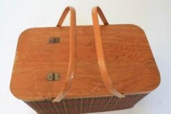 Vintage Picnic Basket -CHAIRISH Shop vintage picnic basket 6829