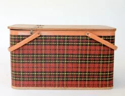 Vintage Picnic Basket -CHAIRISH Shop vintage picnic basket 7783