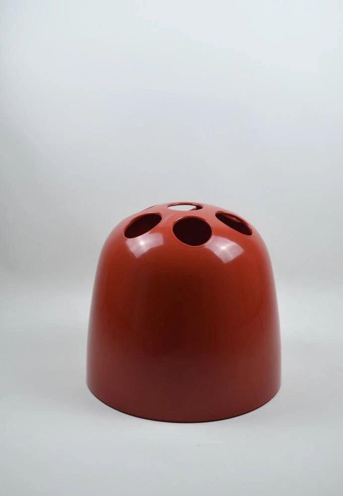 Vintage Red Dedalo Umbrella Stand By Emma Gismondi Schweinberger For Artemide, 1970s 8 Vintage Red Dedalo Umbrella Stand By Emma Gismondi Schweinberger For Artemide, 1970s - Image 6