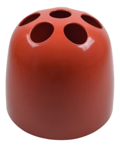 Vintage Red Dedalo Umbrella Stand By Emma Gismondi Schweinberger For Artemide, 1970s