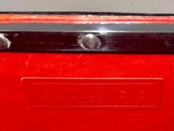 Vintage Red Leather And Chrome Magazine Caddy Rack By Global Views -CHAIRISH Shop vintage red leather and chrome magazine caddy rack by global views 0569