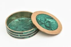 Vintage Round Malachite And Bronze Box Two Part 17 Vintage Round Malachite And Bronze Box Two Part -CHAIRISH Shop vintage round malachite and bronze box two part 1876
