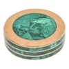 Vintage Round Malachite And Bronze Box Two Part -CHAIRISH Shop vintage round malachite and bronze box two part 9989
