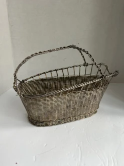Vintage Silver-Plate Wine Bottle Basket Holder 11 Vintage Silver-Plate Wine Bottle Basket Holder -CHAIRISH Shop vintage silver plate wine bottle basket holder 7420