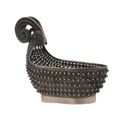 Vintage Silver Scrolling Filigree Pattern Kovsh -CHAIRISH Shop vintage silver scrolling filigree pattern kovsh 4329