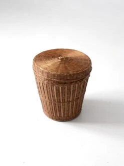 Vintage Storage Basket With Lid -CHAIRISH Shop vintage storage basket with lid 5006