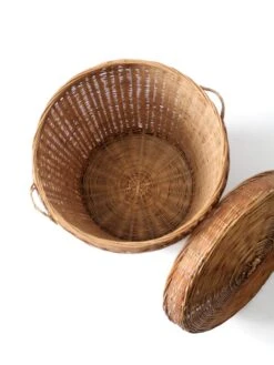 Vintage Storage Basket With Lid -CHAIRISH Shop vintage storage basket with lid 6748