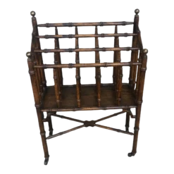 Vintage Traditional Canterbury Magazine Rack