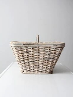 Vintage White Wicker Basket 15 Vintage White Wicker Basket -CHAIRISH Shop vintage white wicker basket 1192