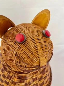 Vintage Wicker Cat Basket -CHAIRISH Shop vintage wicker cat basket 2860