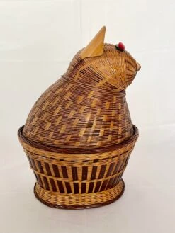 Vintage Wicker Cat Basket -CHAIRISH Shop vintage wicker cat basket 4872