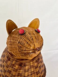 Vintage Wicker Cat Basket -CHAIRISH Shop vintage wicker cat basket 7510