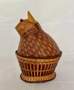 Vintage Wicker Cat Basket -CHAIRISH Shop vintage wicker cat basket 8494