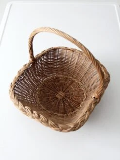 Vintage Wicker Handl Basket 18 Vintage Wicker Handl Basket -CHAIRISH Shop vintage wicker handl basket 2939