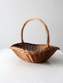 Vintage Wicker Handl Basket 15 Vintage Wicker Handl Basket -CHAIRISH Shop vintage wicker handl basket 6948