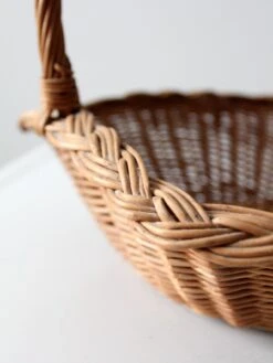 Vintage Wicker Handl Basket 20 Vintage Wicker Handl Basket -CHAIRISH Shop vintage wicker handl basket 7100