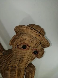 Vintage Wicker Hanging Monkey, 1960s -CHAIRISH Shop vintage wicker hanging monkey 1960s 8600