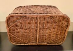 Vintage Wicker Magazine Basket With Woven Detail 15 Vintage Wicker Magazine Basket With Woven Detail -CHAIRISH Shop vintage wicker magazine basket with woven detail 5181
