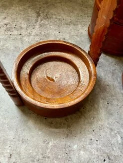 Vintage Wood Asian Stacking Bowls, Tiffin Box -CHAIRISH Shop vintage wood asian stacking bowls tiffin box 7966