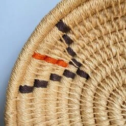 Vintage Woven Basket Tribal Aztec Print Boho Chic Handmade 14 Vintage Woven Basket Tribal Aztec Print Boho Chic Handmade -CHAIRISH Shop vintage woven basket tribal aztec print boho chic handmade 0659