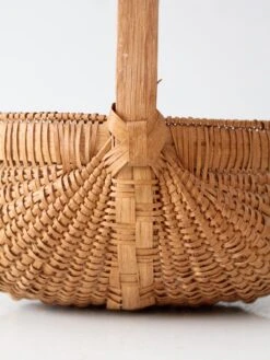 Vintage Woven Buttocks Basket -CHAIRISH Shop vintage woven buttocks basket 0956