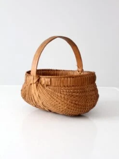 Vintage Woven Buttocks Basket -CHAIRISH Shop vintage woven buttocks basket 7660