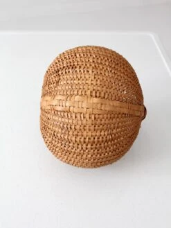 Vintage Woven Buttocks Basket -CHAIRISH Shop vintage woven buttocks basket 8266