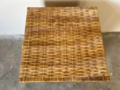 Vintage Woven Rattan Basket -CHAIRISH Shop vintage woven rattan basket 8108