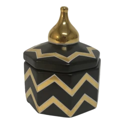 Waylande Gregory Chevron Design Lidded Box