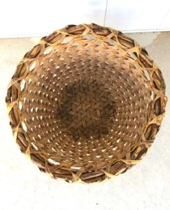 Wicker Basket Hamper Storage Piece Or Cachepot -CHAIRISH Shop wicker basket hamper storage piece or cachepot 8241