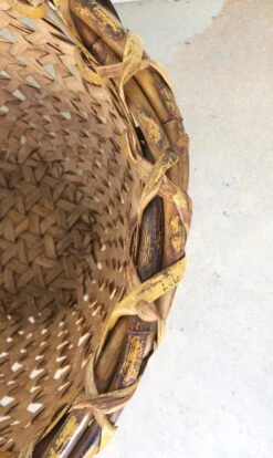 Wicker Basket Hamper Storage Piece Or Cachepot -CHAIRISH Shop wicker basket hamper storage piece or cachepot 9333