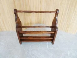 Wood Newspaper Stand, 1950s -CHAIRISH Shop wood newspaper stand 1950s 4357