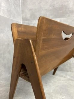 Wooden Magazine Rack, 1950s -CHAIRISH Shop wooden magazine rack 1950s 5790